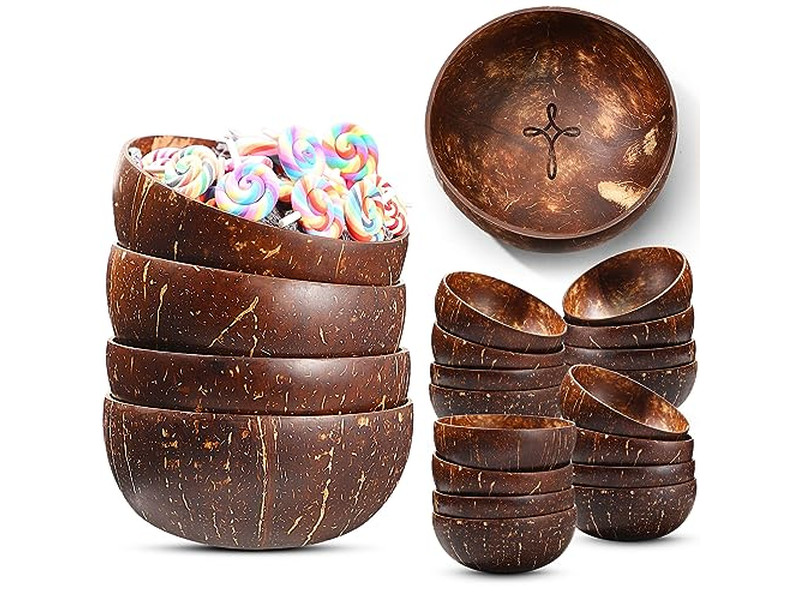 خليط شمع الشموع أوعية خشبية منسوجة وعاء ريفي بالجملة قشرة صغيرة أكاسيا