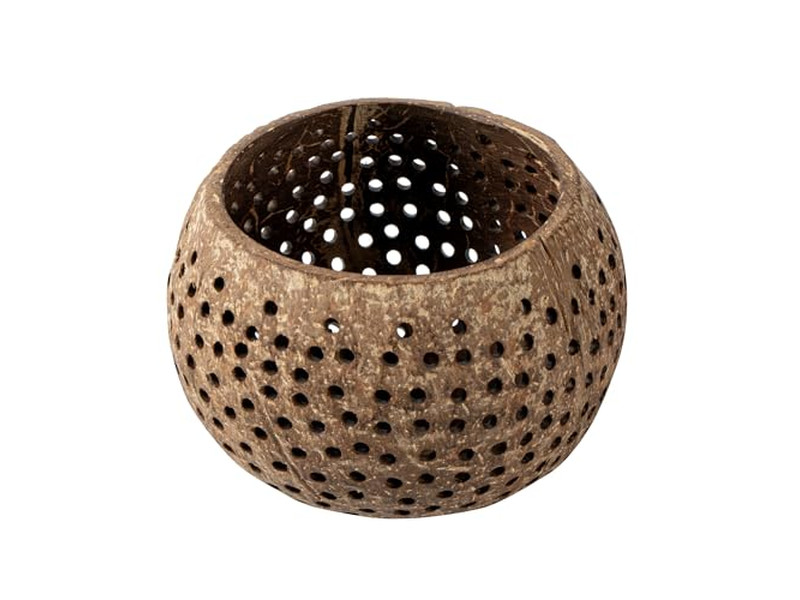 وعاء جوز الهند شحن مجاني أبيض لامع طبيعي مجموعات مصقولة ضخمة