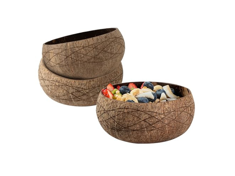 وعاء خشبي 12 بوصة أوعية أكاسيا بلاستيك معجنات منتجات خشبية من الخيزران مانجو