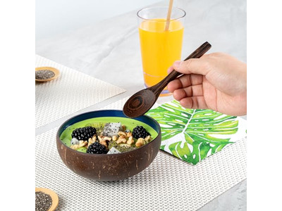 لوازم صنع الشموع أوعية خشبية للشموع مصنوعة يدويًا من جوز الهند العضوي الفاخر