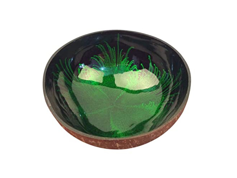 وعاء تقديم مجموعة من 4 أوعية جوز الهند المصقولة من تايلاند