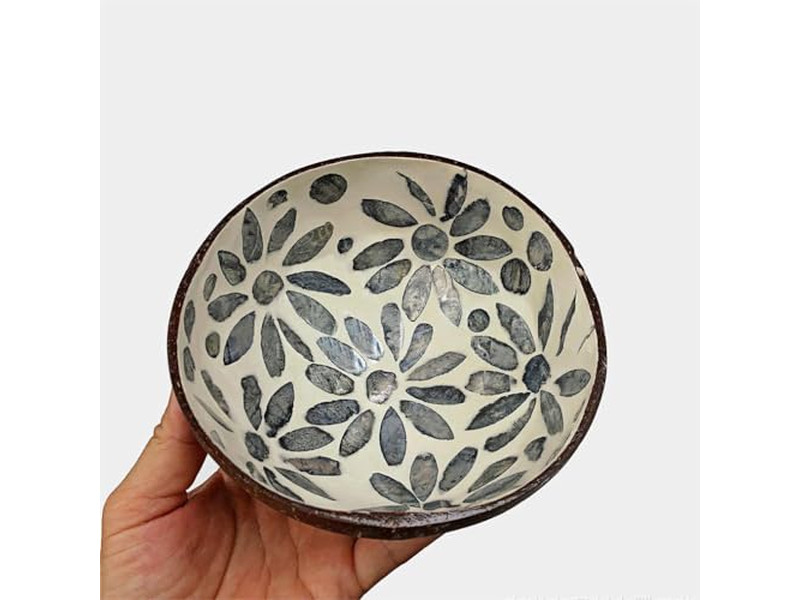 وعاء جوز الهند لتزيين الحفلات مجموعة صديقة للبيئة 36 خالية من الاهتزاز طبيعية بالكامل