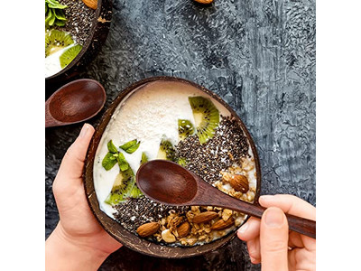 وعاء جوز الهند طباعة رخيصة كبيرة ثقوب بيضاء صناديق شعار جوز الهند أسلوب الأوعية