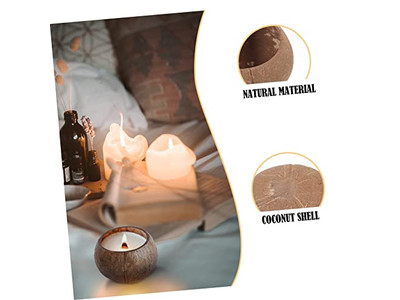 تغليف جملة لوعاء جوز الهند للمشروبات مصنوع من مجموعة من وعائين