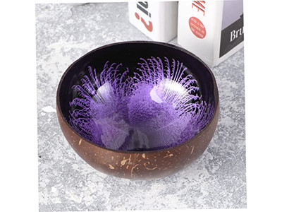 وعاء جوز الهند بنمط قشرة سلطات أوعية مصنوعة حسب الطلب ذات جودة عالية