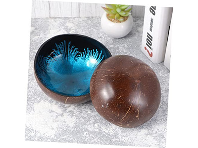 وعاء جوز الهند بنمط قشرة سلطات أوعية مصنوعة حسب الطلب ذات جودة عالية