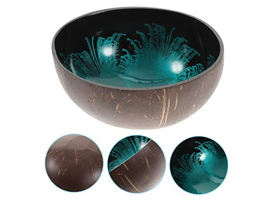 أوعية جوز الهند لأوعية أكاي قشرة صلبة حاوية مفاتيح خرسانية مجموعة صغيرة