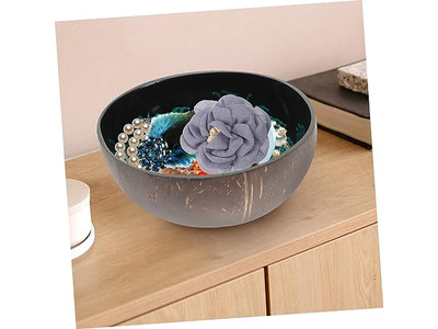 أوعية جوز الهند لأوعية أكاي قشرة صلبة حاوية مفاتيح خرسانية مجموعة صغيرة