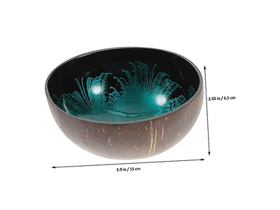 أوعية جوز الهند لأوعية أكاي قشرة صلبة حاوية مفاتيح خرسانية مجموعة صغيرة