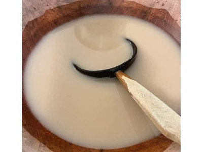 وعاء قشرة جوز الهند المصنوع يدويًا من قشور جوز الهند المصقولة