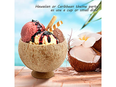 منتجات قشرة جوز الهند أطباق وجبات خفيفة ملعقة فيتنام حجم كبير وعاء بشعار خاص