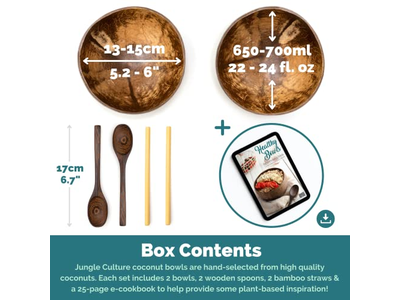 وعاء كوكونت أوعية كوكنت كوكنت أكواب جوز الهند قشرة شمعة تخزين المطبخ