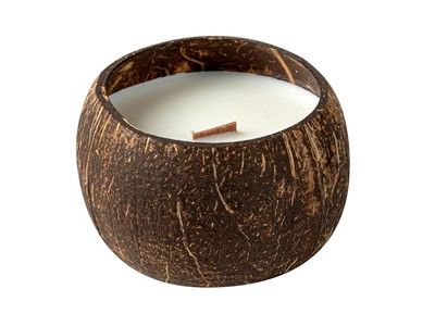 جوز الهند العضوي الطازج بيع قشور جوز الهند وعاء كوكو مصنوع يدويًا شمع