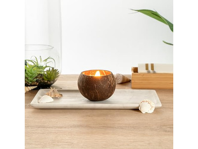 جوز الهند العضوي الطازج بيع قشور جوز الهند وعاء كوكو مصنوع يدويًا شمع