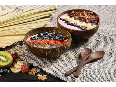 شمع الصويا الطبيعي لآلة عجين جوز الهند وعاء الأوعية تقديم الطعام