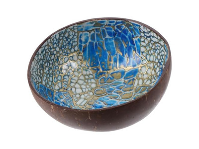 وعاء قشرة الراتنج الخشبية أوعية زخرفية مخصصة من الحجر وعجينة بالي