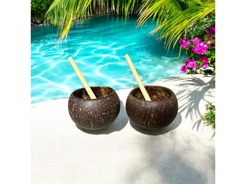 مجموعة أوعية سلطة طقم من 6 أوعية خلط مع غطاء مطبخ خشبي