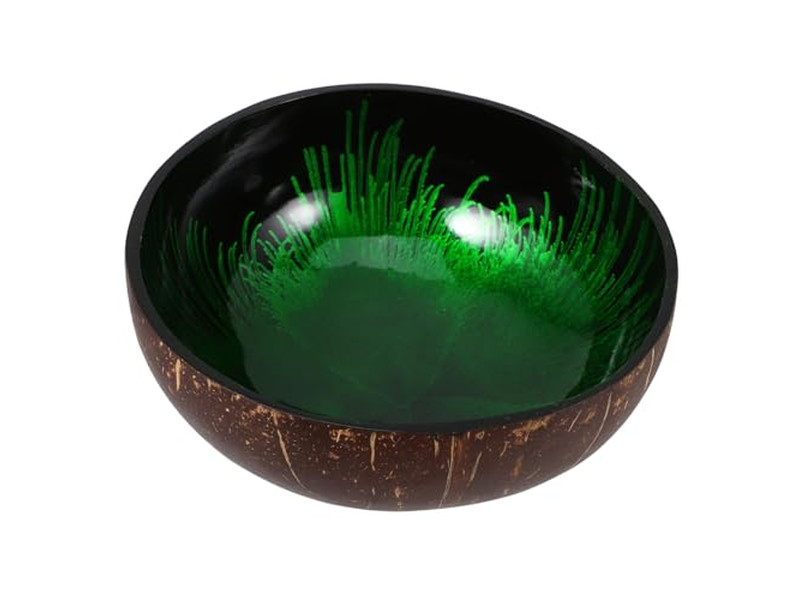 وعاء طبيعي من تايلاند مجموعة سلطانية أكاسيا آمنة للطعام بألوان جوز الهند