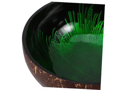 وعاء طبيعي من تايلاند مجموعة سلطانية أكاسيا آمنة للطعام بألوان جوز الهند